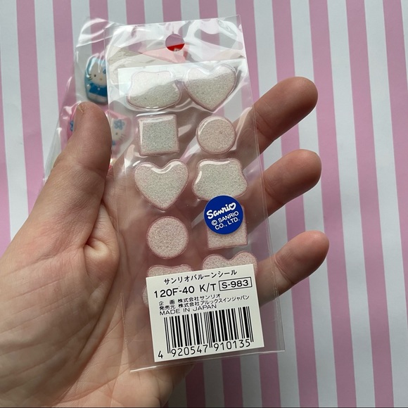 Vintage Hello Kitty 3D sticker SET 1997 - Picture 4 of 4